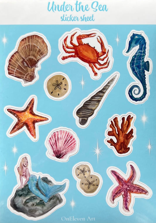 Under the Sea Sticker Sheet