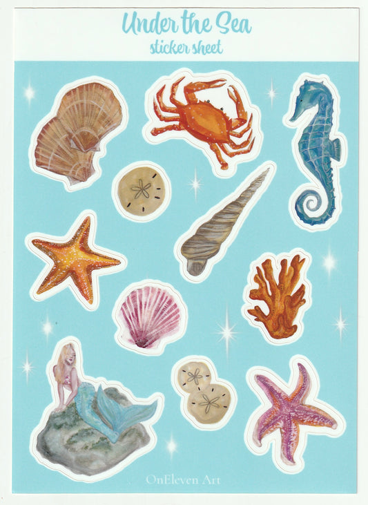 Under the Sea Sticker Sheet